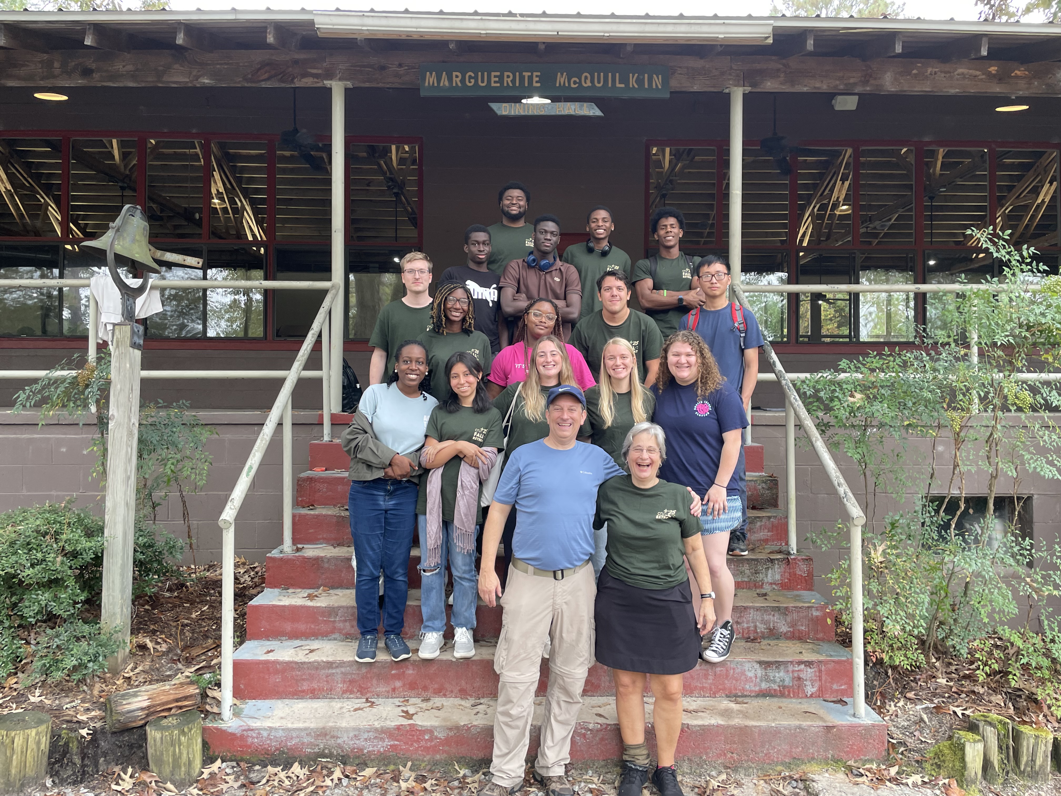 Augusta Cru group at Fall Retreat 2025